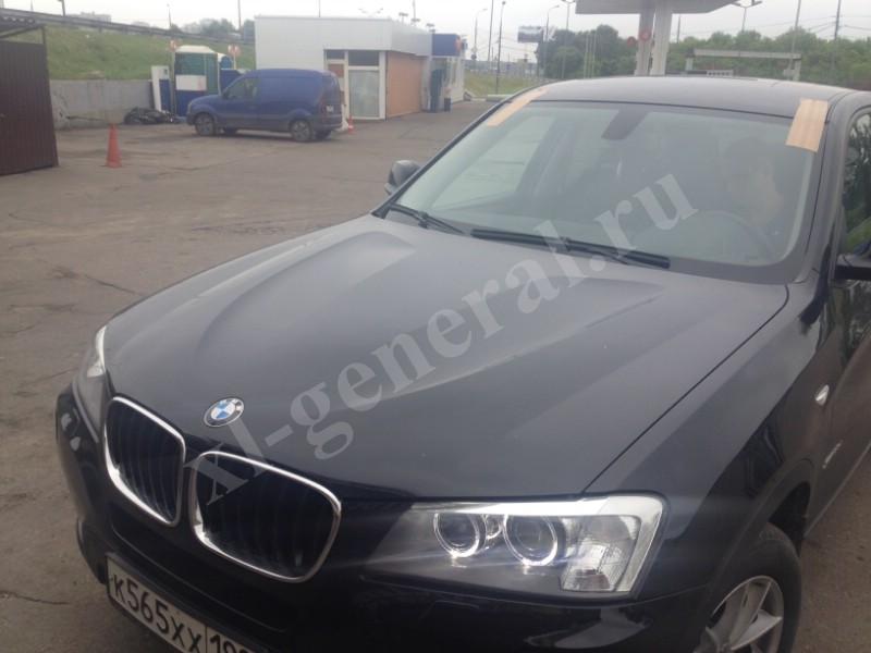 Лобовое стекло на BMW X3 F25 5D 2013-2014