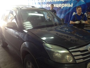 Установка автостекла на Great Wall