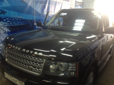 Установка лобового стекла LAND ROVER 3 RANGER 5D 2010-2012