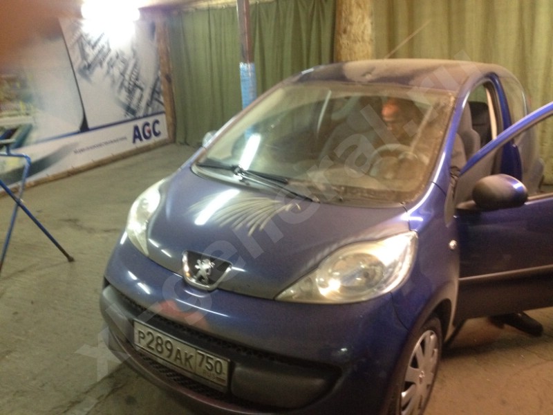 Установка автостекла Peugeot