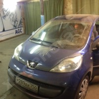 Установка автостекла Peugeot 107