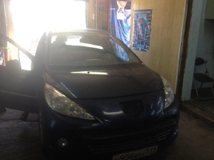 Установка лобового стекла Peugeot 207 2006-