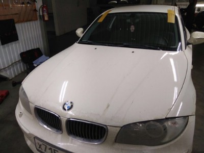 Установка бокового стекла BMW E87 2010-