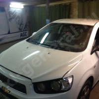 Установка автостекла Chevrolet Aveo 11