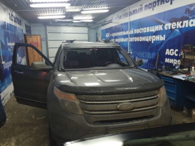 Установка лобового стекла Ford EXPLORER 4DLINCOLN AVIATOR 2011 2011-