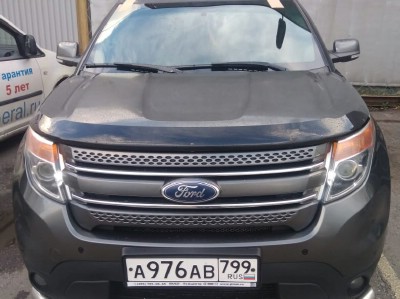 Установка лобового стекла Ford Explorer 5D 2011-