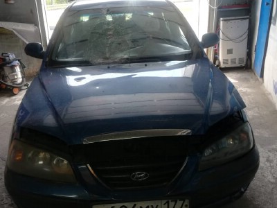 Установка лобового стекла Hyundai Elantra SED + HB 2000-2006