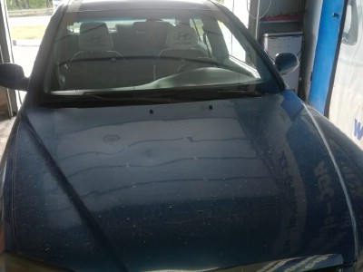 Установка автостекла на Hyundai Elantra SED + HB 2000-2006