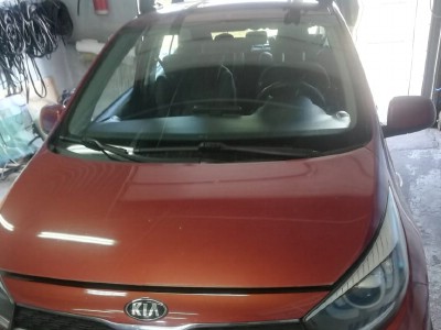 Установка лобового стекла Kia Picanto TAMorning 5D Hb 2010-