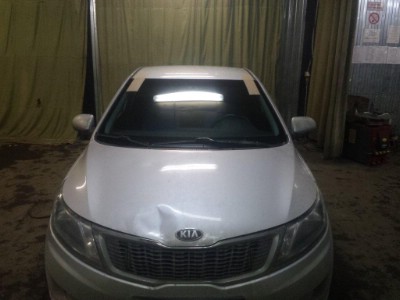 Установка лобового стекла Kia Rio III