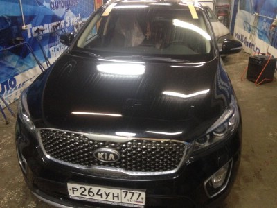 Установка лобового стекла Kia Sorento Prime 2015-