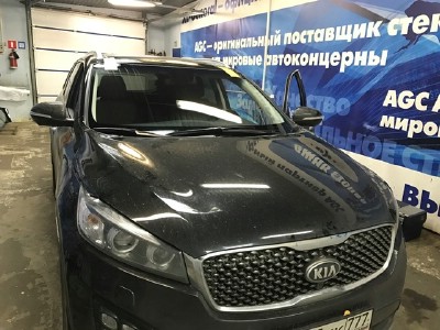 Установка лобового стекла Kia Sorento Prime 5D 2015-