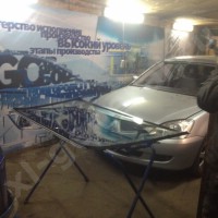 Установка автостекла на Lancer 9