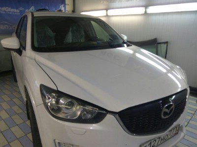 Установка лобового стекла MAZDA CX-5 2011-