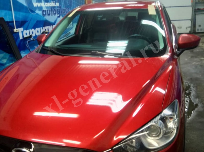 Установка лобового стекла MAZDA CX-5 2012-2017