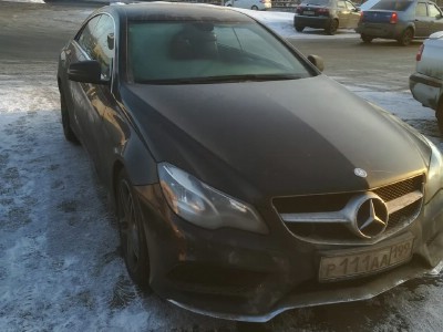 Установка лобового стекла Mercedes E-class (W207) Coupe -