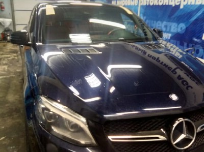 Установка автостекла Mercedes GLE 5D Coupe 2015-