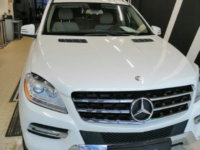 Установка автостекла MeRcedes ML W166 (M-CLASS)(GL-CLASS) 2011-