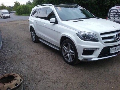 Установка лобового стекла MERCEDES ML W166 (M-CLASS)(GL-CLASS) -