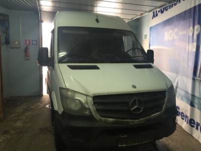 Установка лобового стекла Mercedes SPRINTER VOLKSWAGEN CRAFTER VAN 2006-