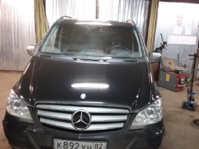 Установка лобового стекла Mercedes Vito, Viano Cl (w639) 2003