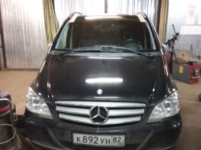 Установка лобового стекла Mercedes Vito, Viano Cl (w639) 2003