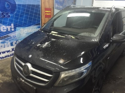 Установка лобового стекла Mercedes Vito W447 2014-