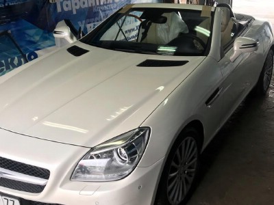 Установка лобового стекла Mercedes W172 (SLK-CLASS) Cabrio 2011-