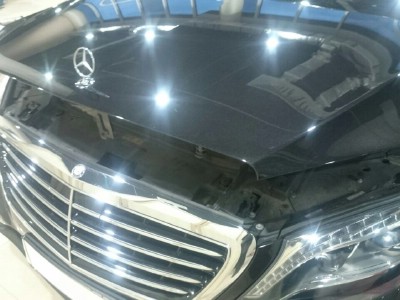 Установка лобового стекла Mercedes W222 (S-Class) 4D SED 2013-