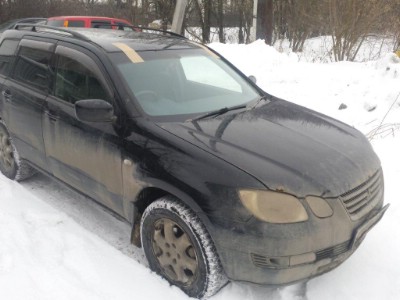 Установка лобового стекла Mitsubishi Airtrek 2001-2007