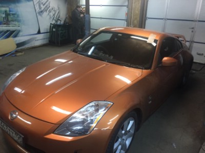 Установка лобового стекла NISSAN 350Z CPE CAB 2003-2010