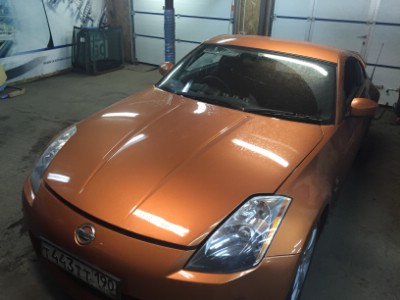 Установка лобового стекла NISSAN 350Z CPE CAB 2003-2010