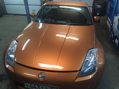 Установка лобового стекла NISSAN 350Z CPE CAB 2003-2010