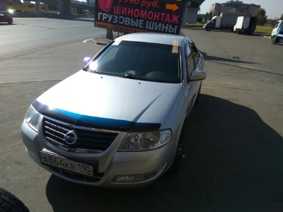 Установка автостекла Nissan Almera Classic 4D SED 2006-2013