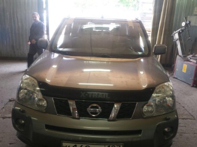 Установка автостекла Nissan X-Trail 2007-