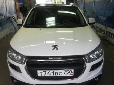 Установка автостекла Peugeot