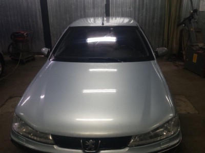 Установка лобового стекла Peugeot 406 2001-2004