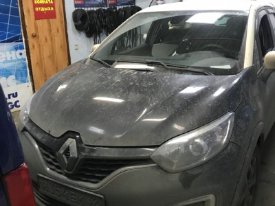 Установка заднего стекла Renault Kaptur VN 2016-