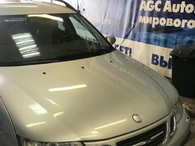 Установка переднего правого опускного стекла Saab 9.3 SD 2002-2007