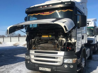 Установка лобового стекла Scania PGR Series A Truck 2D 2004-