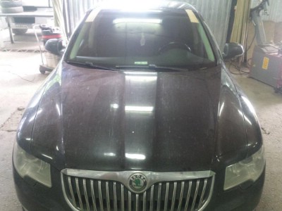 Установка лобового стекла Skoda SuperB