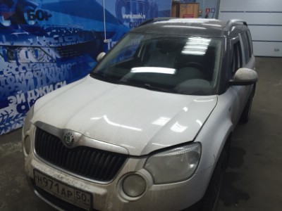 Установка лобового стекла SKODA YETI RANGER 5D 2009-2013