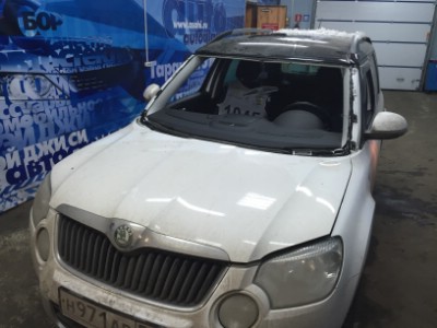 Установка лобового стекла SKODA YETI RANGER 5D 2009-2013