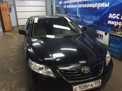 Установка автостекла  TOYOTA CAMRY V40 2006-2011