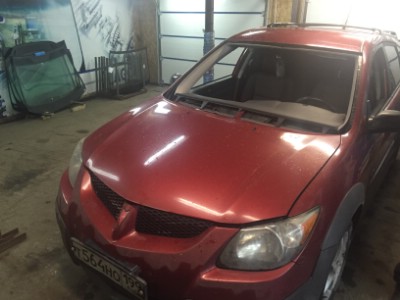 Установка лобового стекла TOYOTA MATRIX 5D HB PONTIAC VIBE 2003-2008 2003-2008