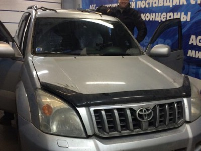 Установка автостекла Toyota Prado 120 -