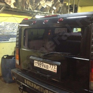 Установка автостекла HUMMER H3