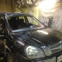 Установка автостекла Hyundai Tuscon 2004