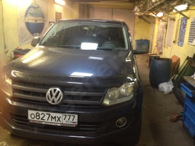 Установка автостекла Volkswagen Amarok 2D4D 2010-