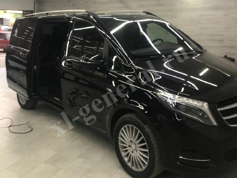 Полировка стекла Mercedes Vito W447 (V-Class) Mini-Van 2014-